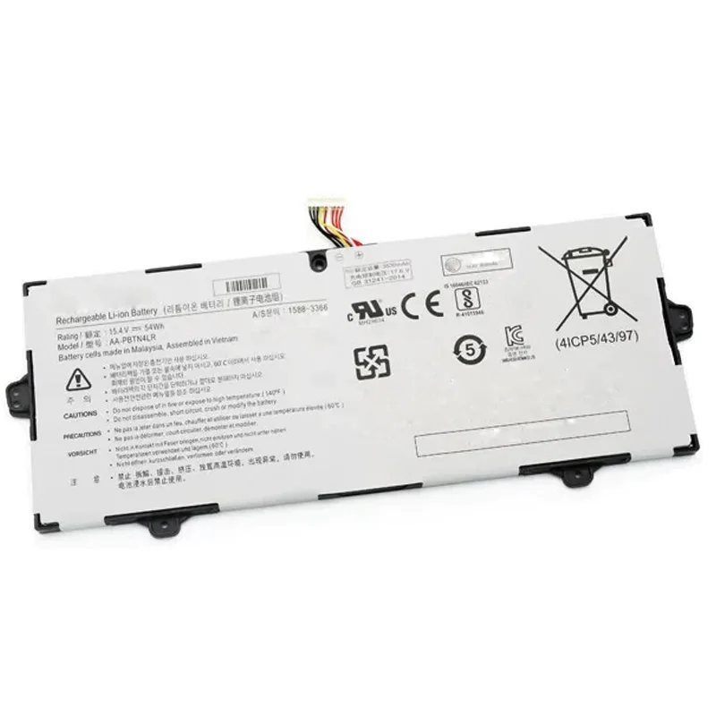 AA-PBTN4LR 15 4 В/54 Втч Аккумулятор для ноутбука Samsung Series 9 ноутбук NP940X5M NP940X5N NP940X3M NT950QAA PRO