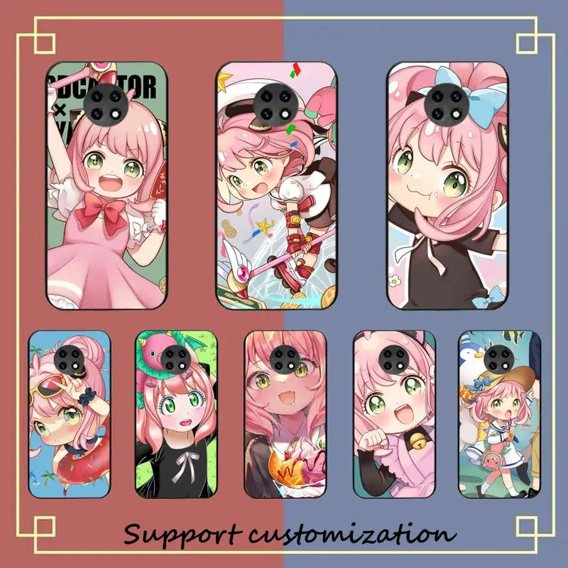 

Anime Spy X Family Anya Phone Case for Samsung S20 lite S21 S10 S9 plus for Redmi Note8 9pro for Huawei Y6 cover