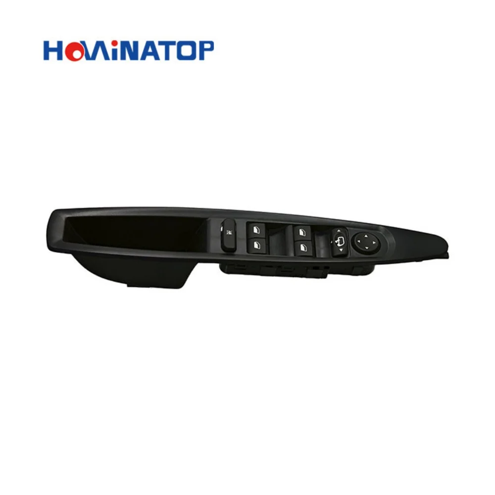 Фото HOWINATOP 9651464577 6554.HA Главный переключатель стеклоподъемника 6+3 контакта с функцией складывания зеркал для Citroen C4 Peugeot 207, замена OEM №5