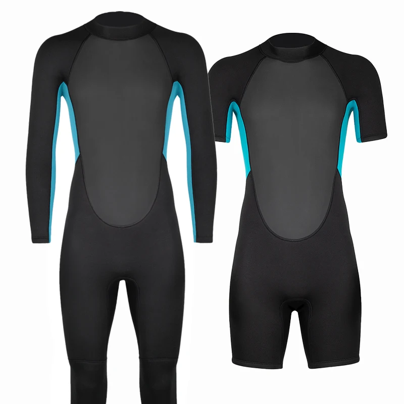 

Wetsuit 3MM Thermal Swimsuit For Children Youth Thick Surfing Diving Suit Freediving Underwater Scuba Wet Suits