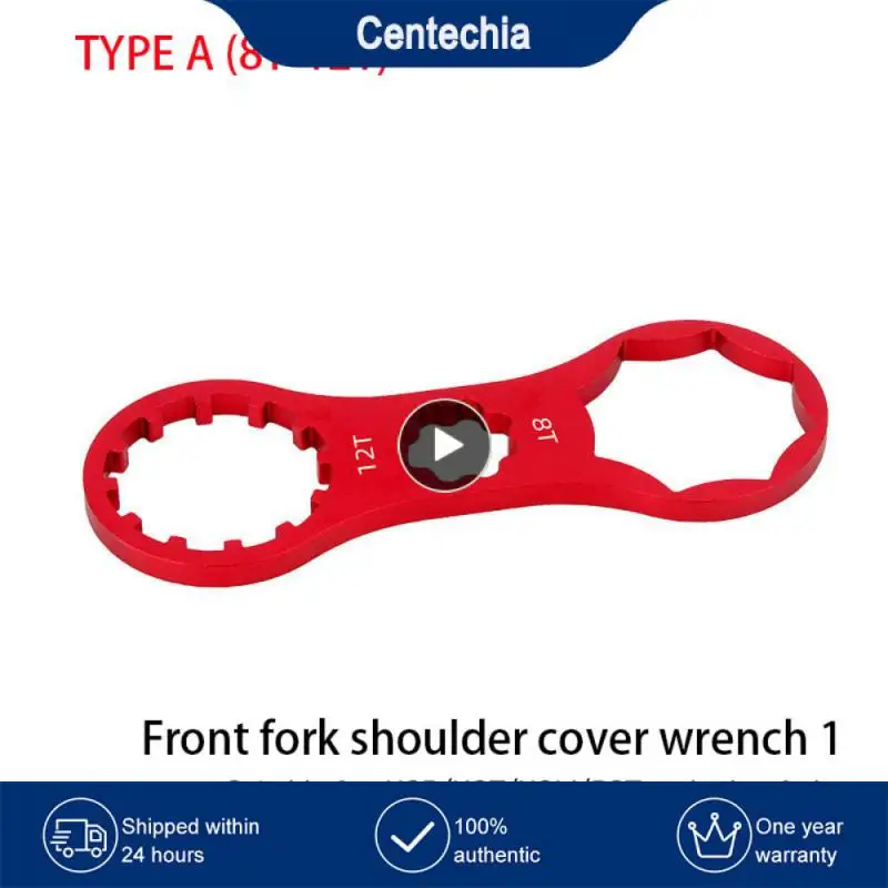 

Bicycle Wrench Lightweight High Strength Front Fork Houlder Cover Wrench Disassembly Tool Fork Shoulder Wrench Anodic Oxidation
