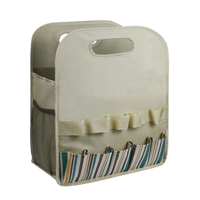

Сумка для инструментов для дома и улицы, многофункциональная сумка из ткани Оксфорд 600D, вместительный мешок для внутренних помещений с несколькими отделениями, прочная основа, широкая