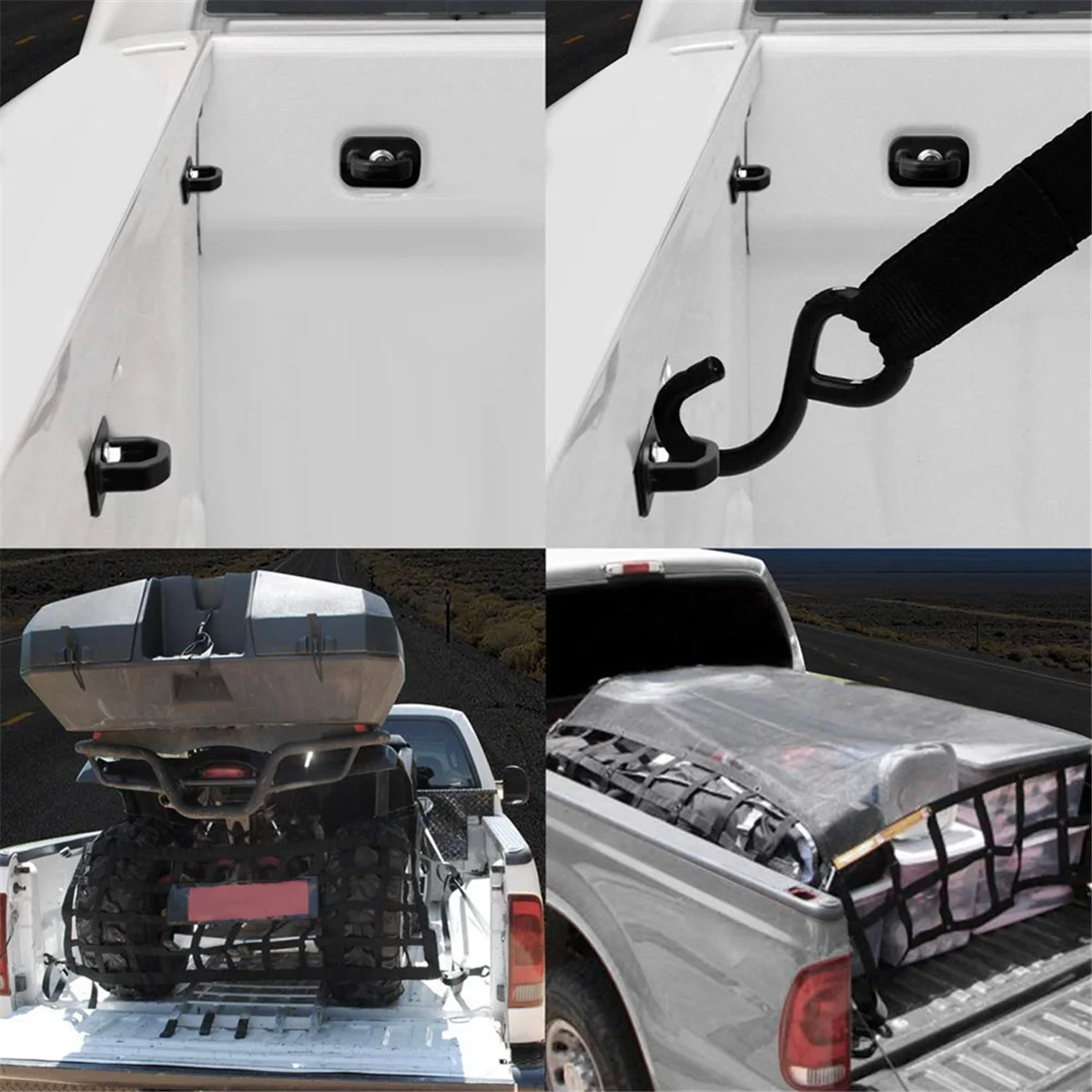 Красный анкер для боковой стены грузовика 4 шт. в комплекте анкерный Chevy Silverdo