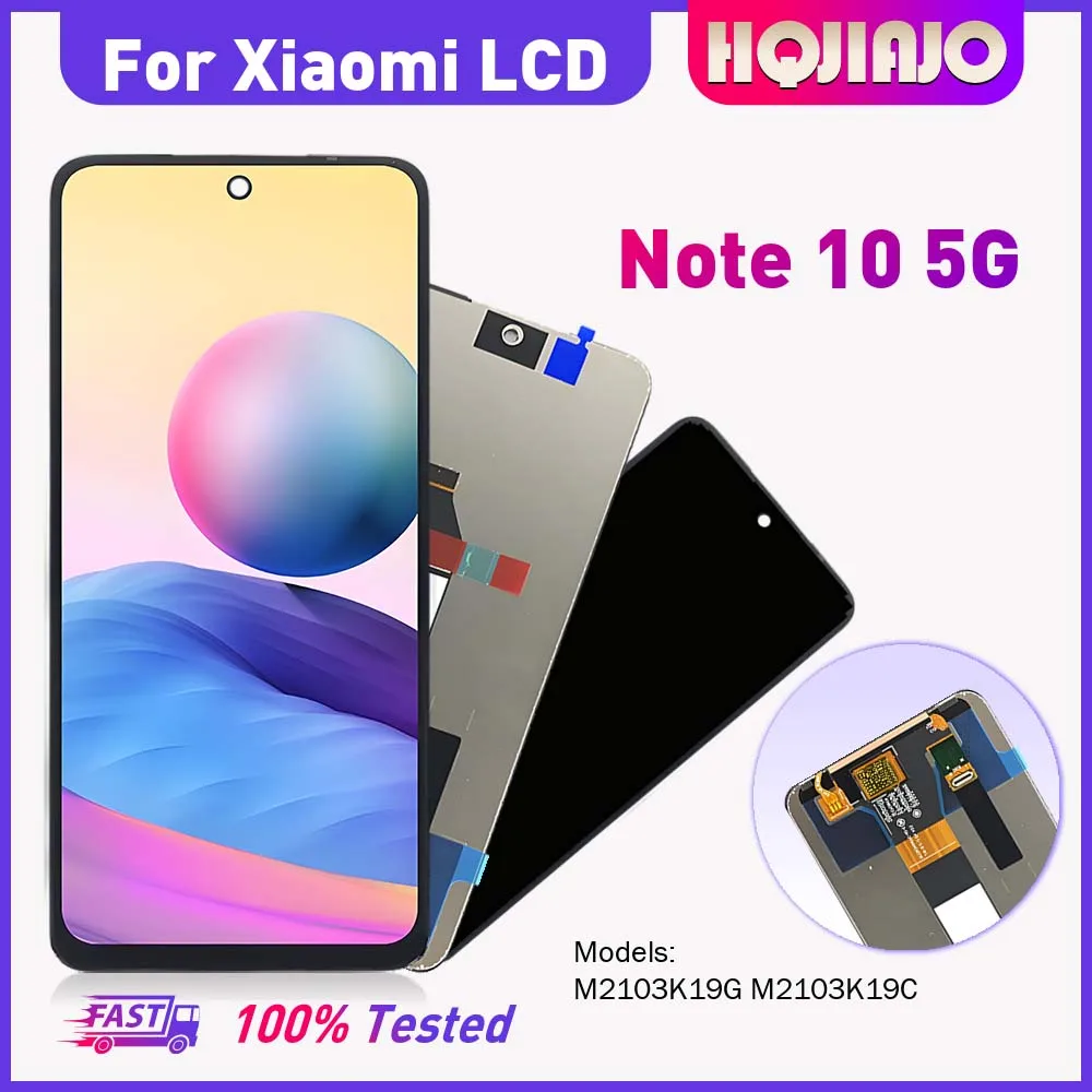 Фото Оригинальный ЖК-дисплей 6,5 дюйма для Xiaomi Redmi Note 10 5G, сенсорный экран, дигитайзер для Note10 M2103K19G M2103K19C, комплектующие для сборки ЖК-дисплея №5