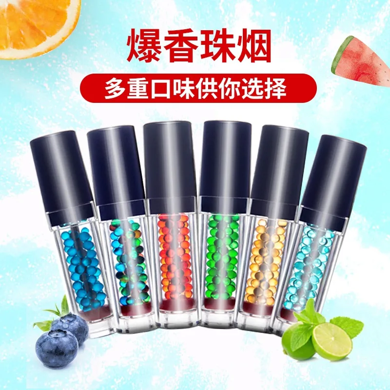 Портативный фруктовый ароматизатор сигарета поп бусины - Цена: 2.15