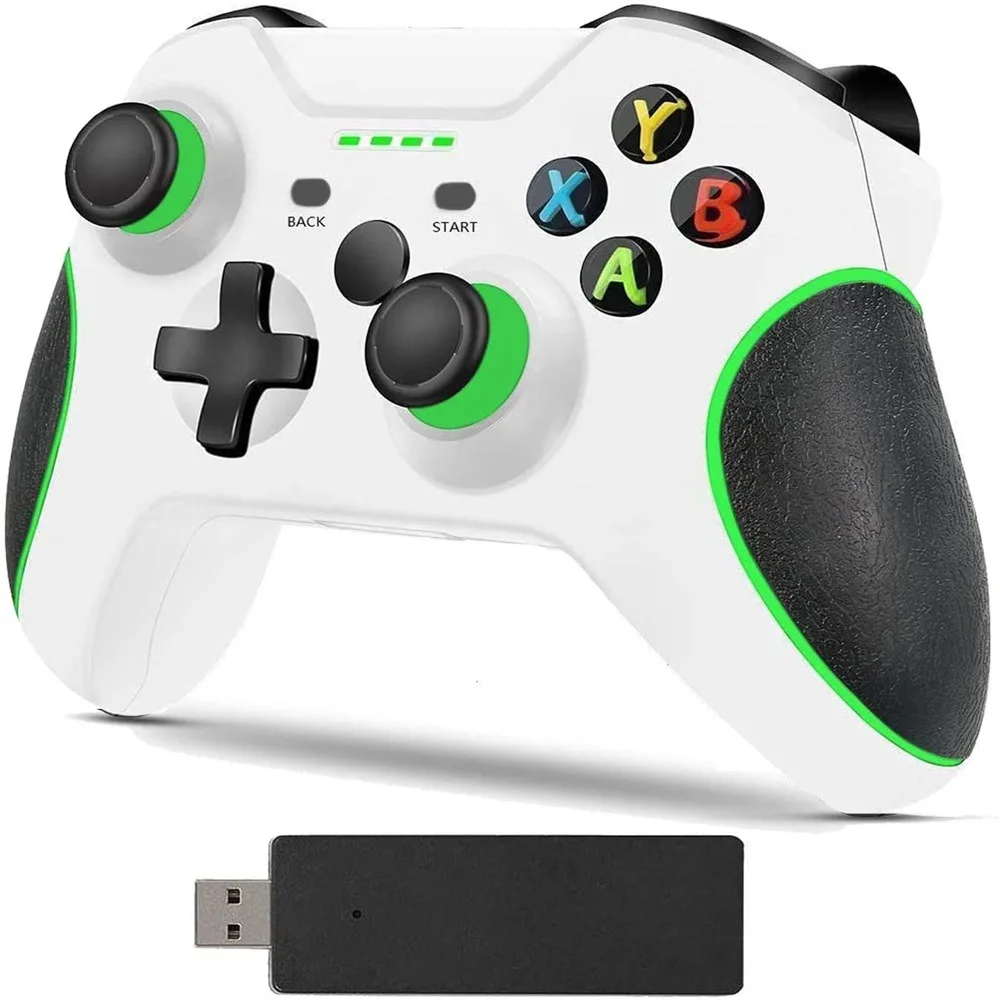 Беспроводная игровая консоль 2 4 ГГц USB Shock геймпад джойстик для XBOX ONE ПК игровой