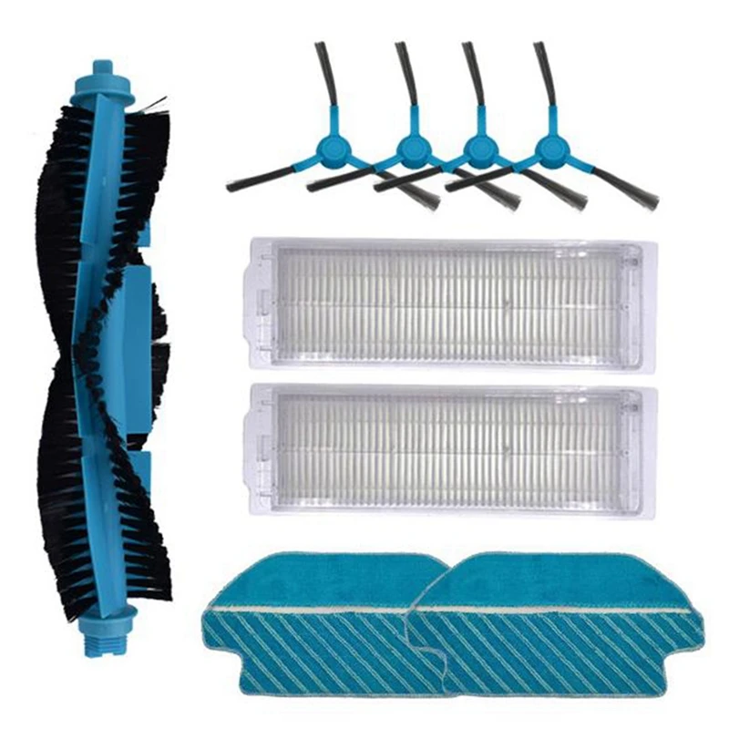 

HEPA Filter Roller Brush Mop Pads Cloth for Cecotec Conga 3290 Vacuum Cleaner Spare Parts Side Brush Replacement Kits