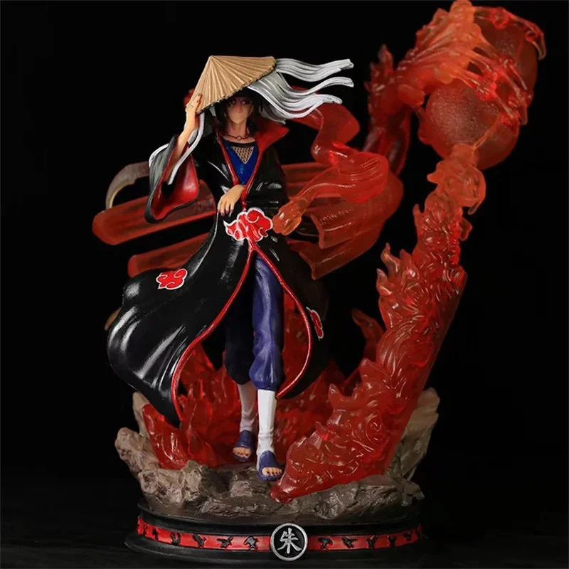 

Anime Naruto Uchiha Itachi GK Akatsuki CS PVC Action Figure Collectible Model Doll Toy 35cm