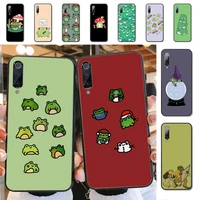 yndfcnb funny animal frog phone case for xiaomi mi 5 6 8 9 10 lite pro se mix 2s 3 f1 max2 3