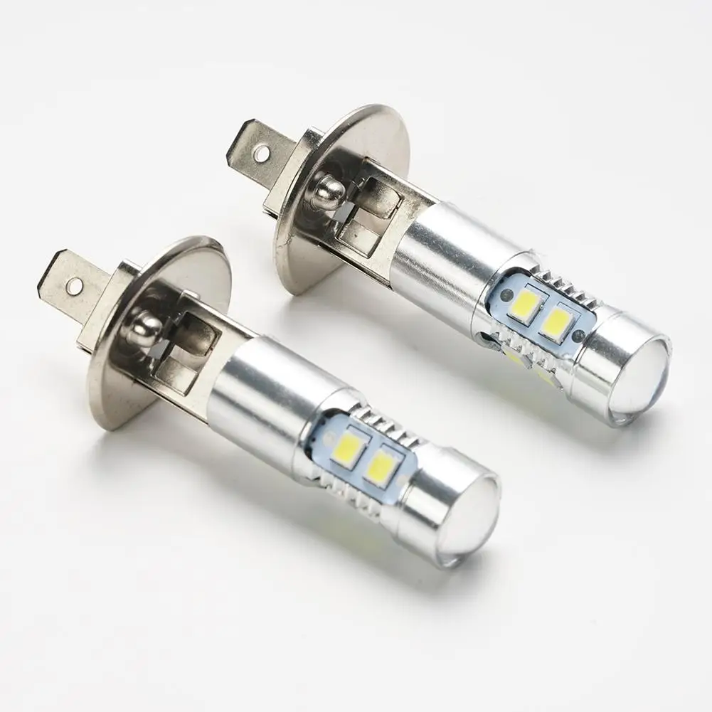 Купи 2pcs H1 LED Headlamp Bulb 6000k 100W High Low Beam Auto Truck Bulbs White Light Driving Headlamp Fog Car SUV K8L2 за 173 рублей в магазине AliExpress