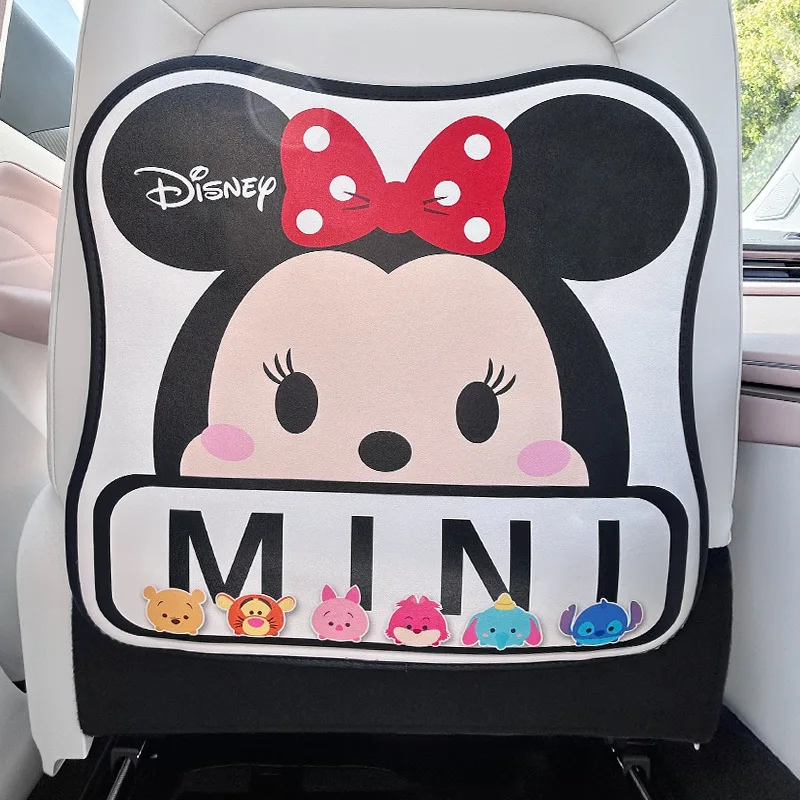 Износостойкая защитная накладка на заднее сиденье с изображением мультяшных