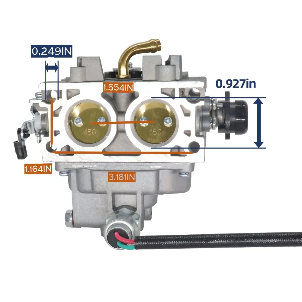 Фото Карбюратор в сборе, подходящий для газонокосилок Toro TimeCutter Titan Exmark Quest Radius №2