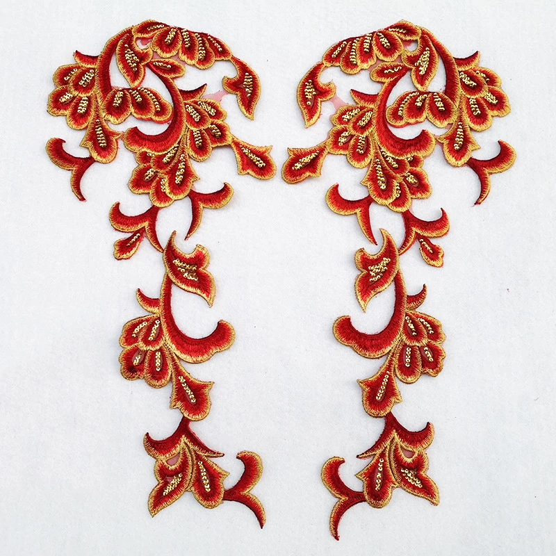 Цветочная вышивка благоприятные облака нашивки для шитья тканевые наклейки