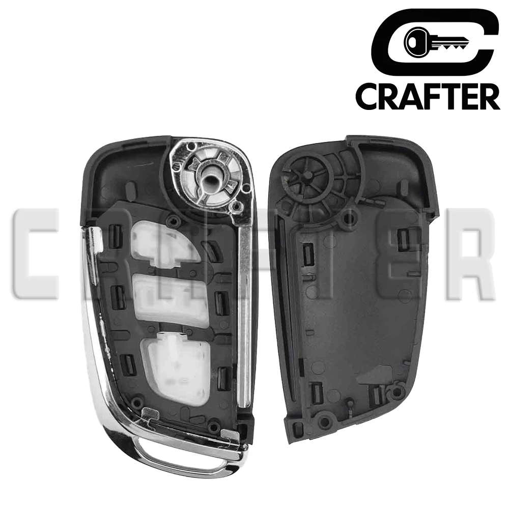 Ключ Crafters CE0523 ID46 PCF7961 433 МГц ASKFSK Blade HU83VA2 Складной дистанционный ключ от автомобиля для Citroen C2 C3 C4 Peugoet 207 307 308 (art.: 3920ce9efbd0c) - 3920ce9efbd0c