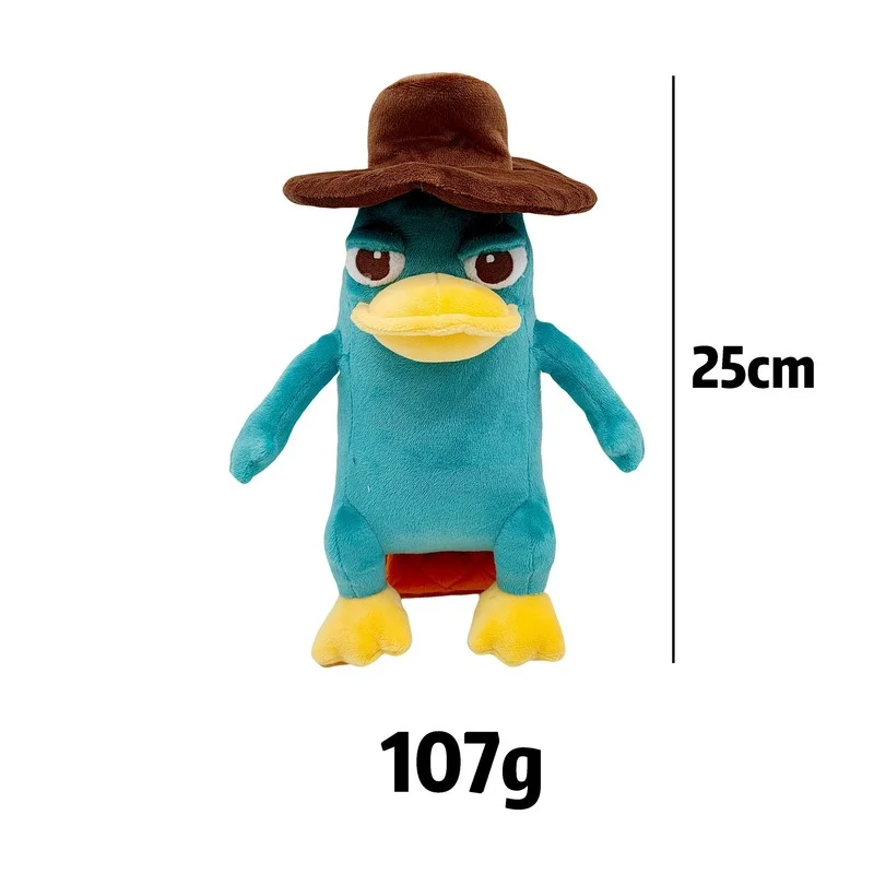 Игра Perryed Of the Platypus, плюшевая игрушка, 25 см, зеленая плюшевая кукла, мягкие набивные животные, плюшевые игрушки для детей, подарки для детей (art.: 3920bc5bcfca1) - 3920bc5bcfca1