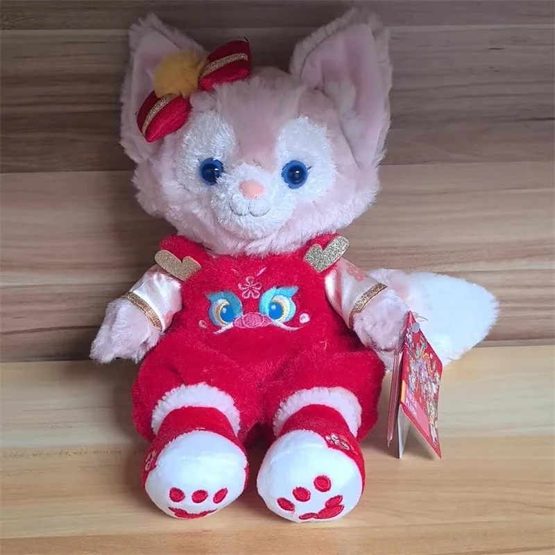 Плюшевая игрушка Linabell Fox Shanghai Disneyland 2024 сувенир на год Дракона идеальный подарок