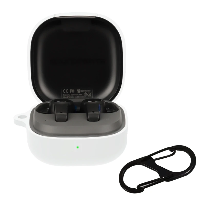 

for SoundPEATS T3 Shockproof Cover Durable Sleeve Anti-scratch Non-slip Housing