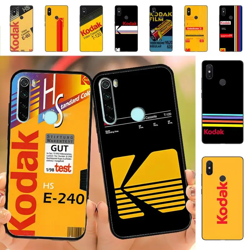 

Fashion K-Kodak Phone Case for Redmi Note 8 7 9 4 6 pro max T X 5A 3 10 lite pro