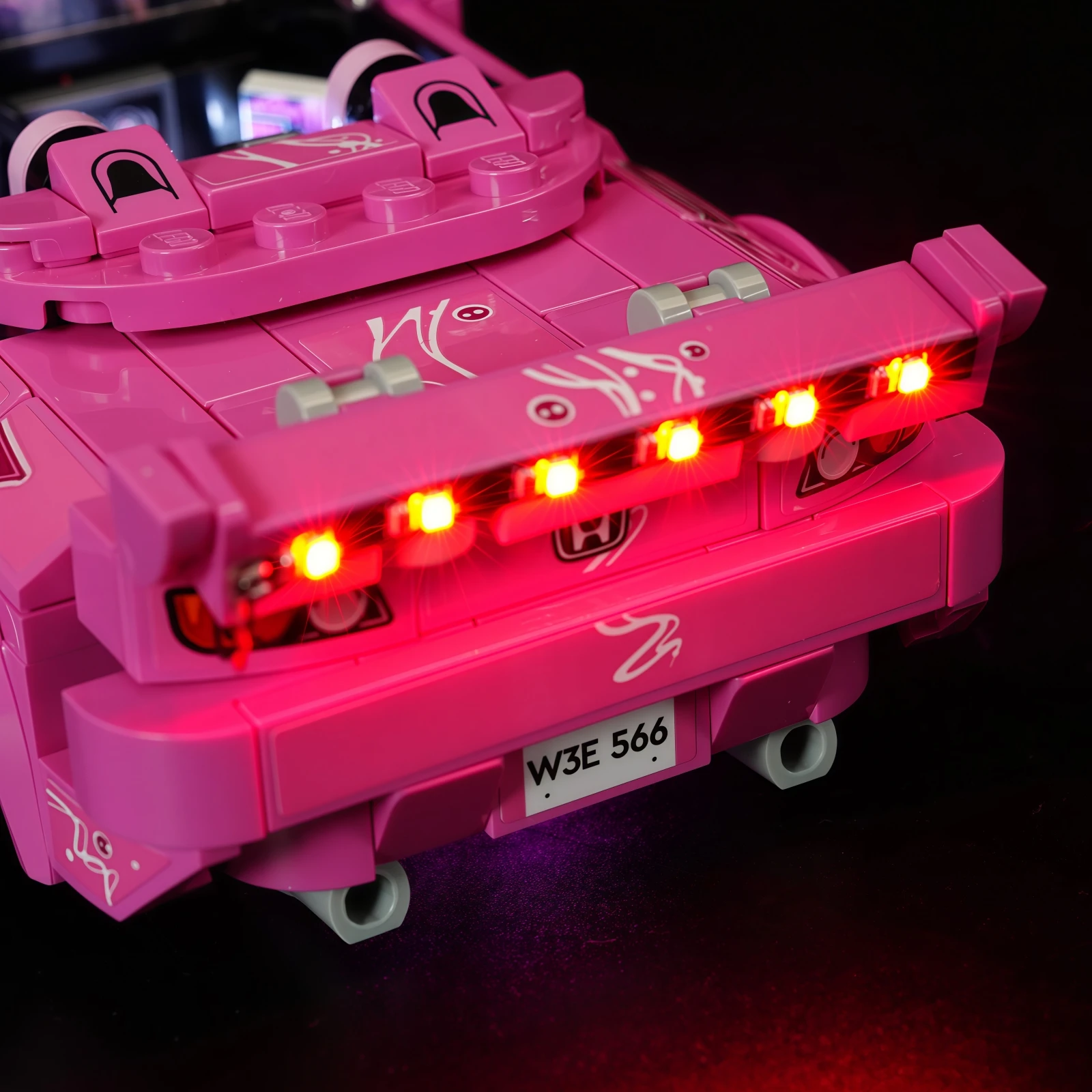Светодиодная лампа MAXCXT для LEGO 77241 Speed Champions 2 Fast 2 Furious Honda S2000, декоративная лампа для самостоятельной сборки (набор строительных блоков не входит в комплект) (art.: 3920d8e80d468) - 3920d8e80d468