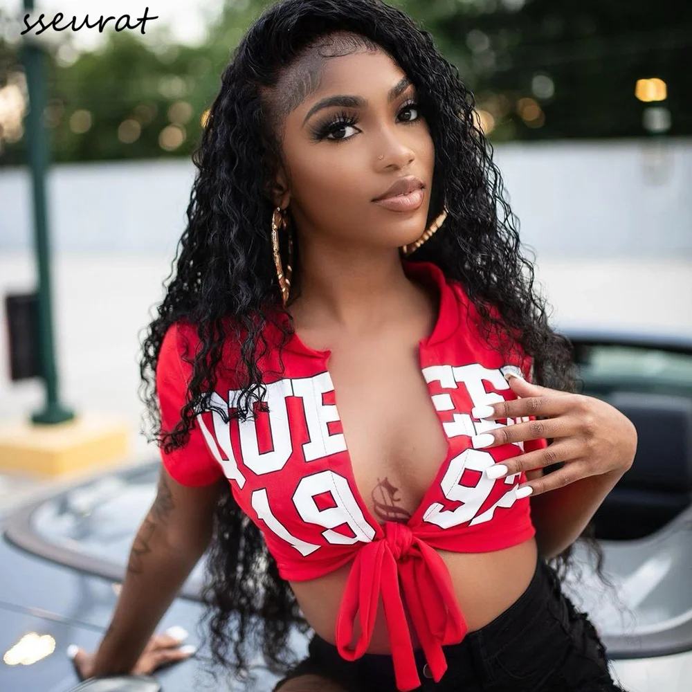 

Футболка женская с V-образным вырезом и коротким рукавом