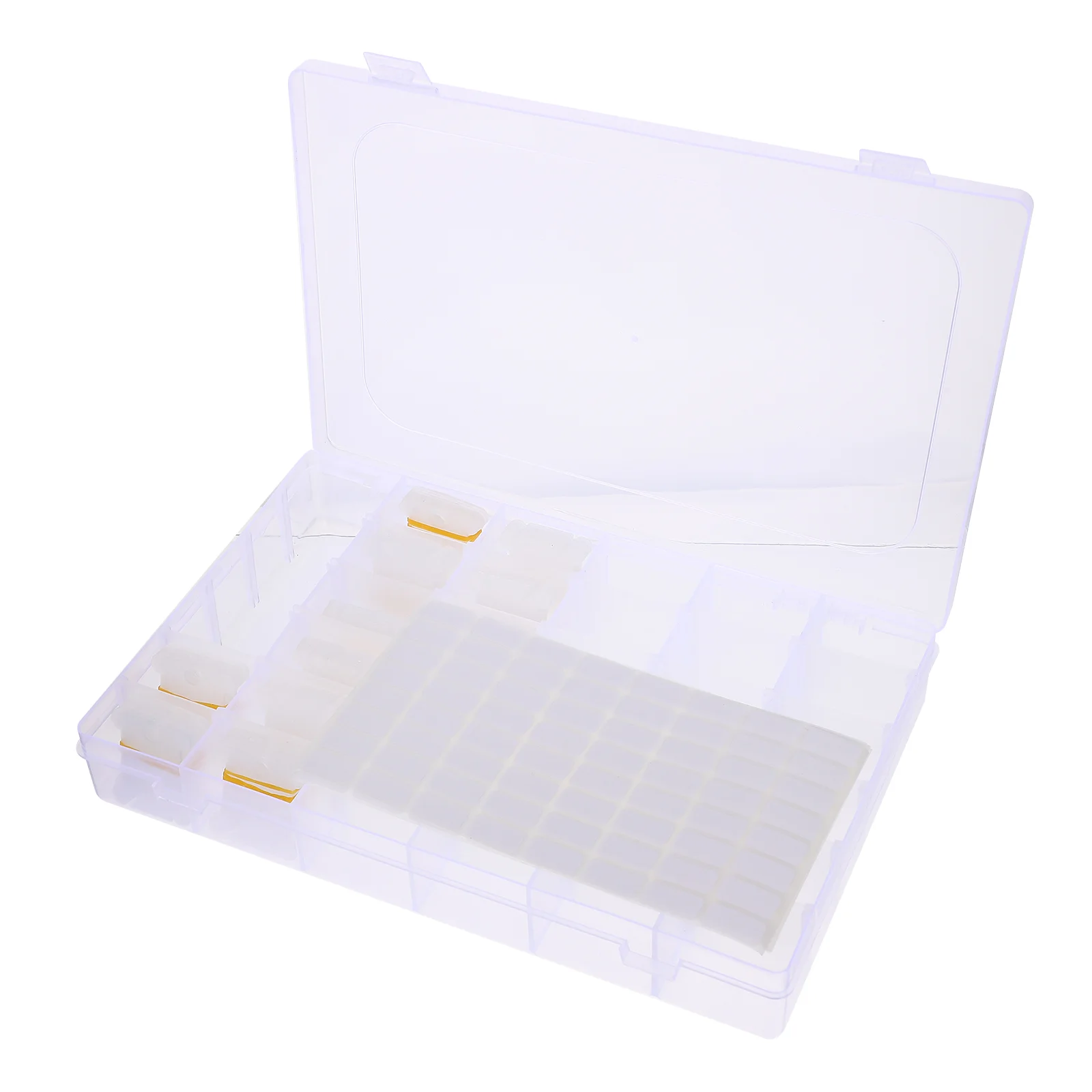 

Embroidery Thread Organizer Box Floss Cross Bead Holder Case Sewing Stitchstorage Bobbins Board Winding Bobbin Supplies