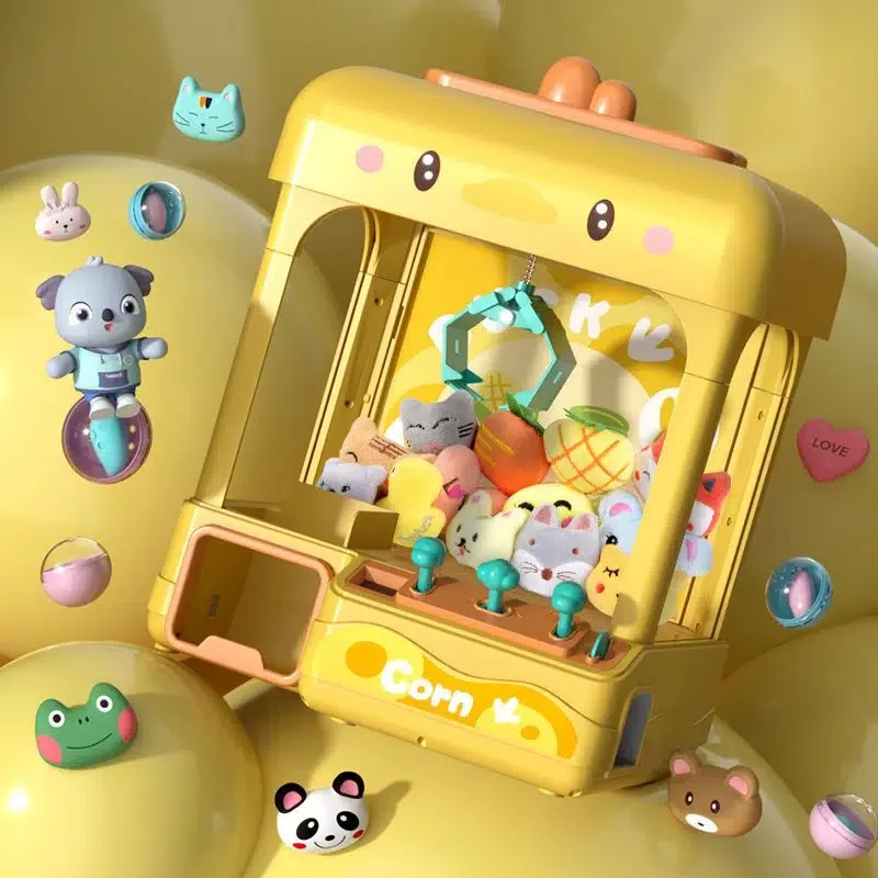 

Машина для захвата кукол желтая утка, машина для захвата кукол аркадная для детей