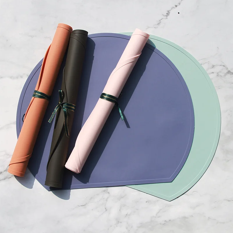 Силиконовые салфетки для пищевых продуктов подставка обеденного стола дорожка