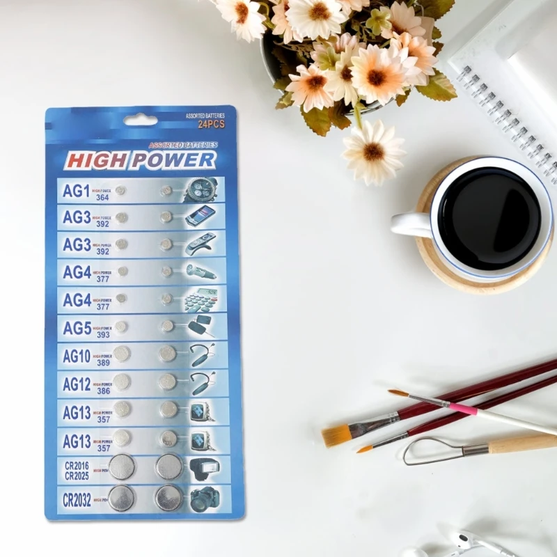 Набор батарей для часов CR2016 CR2025 CR2032