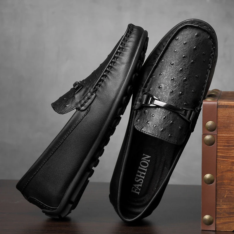 Luxury Brand Men Summer Fashion Soft 