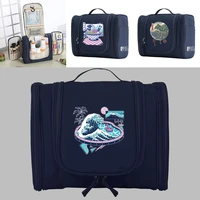 makeup bag for women toiletries organizer lady travel cosmetic bags hanging waterproof wash pouch portable make up storage bag
