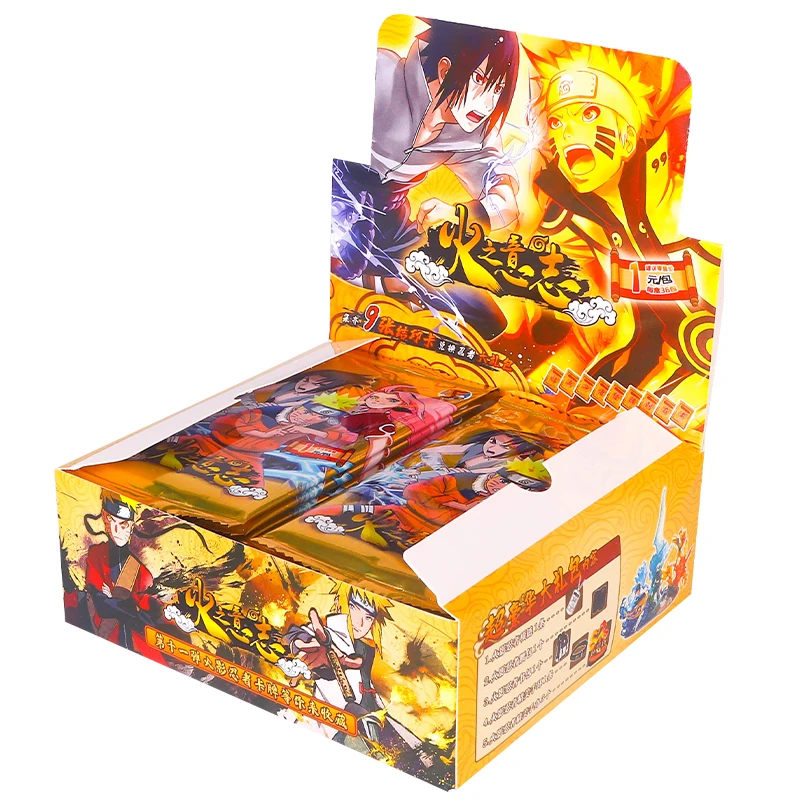 Коллекционные карты narutoe удзумаки Учиха Саске Haruno Сакура Какаси TCG торговая карта