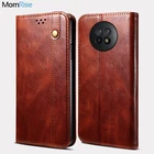 Чехол-кошелек для Xiaomi Redmi Note 9T, роскошный кожаный Ретро Чехол-книжка с подставкой и магнитной застежкой для Redmi Note9T, чехлы для телефонов