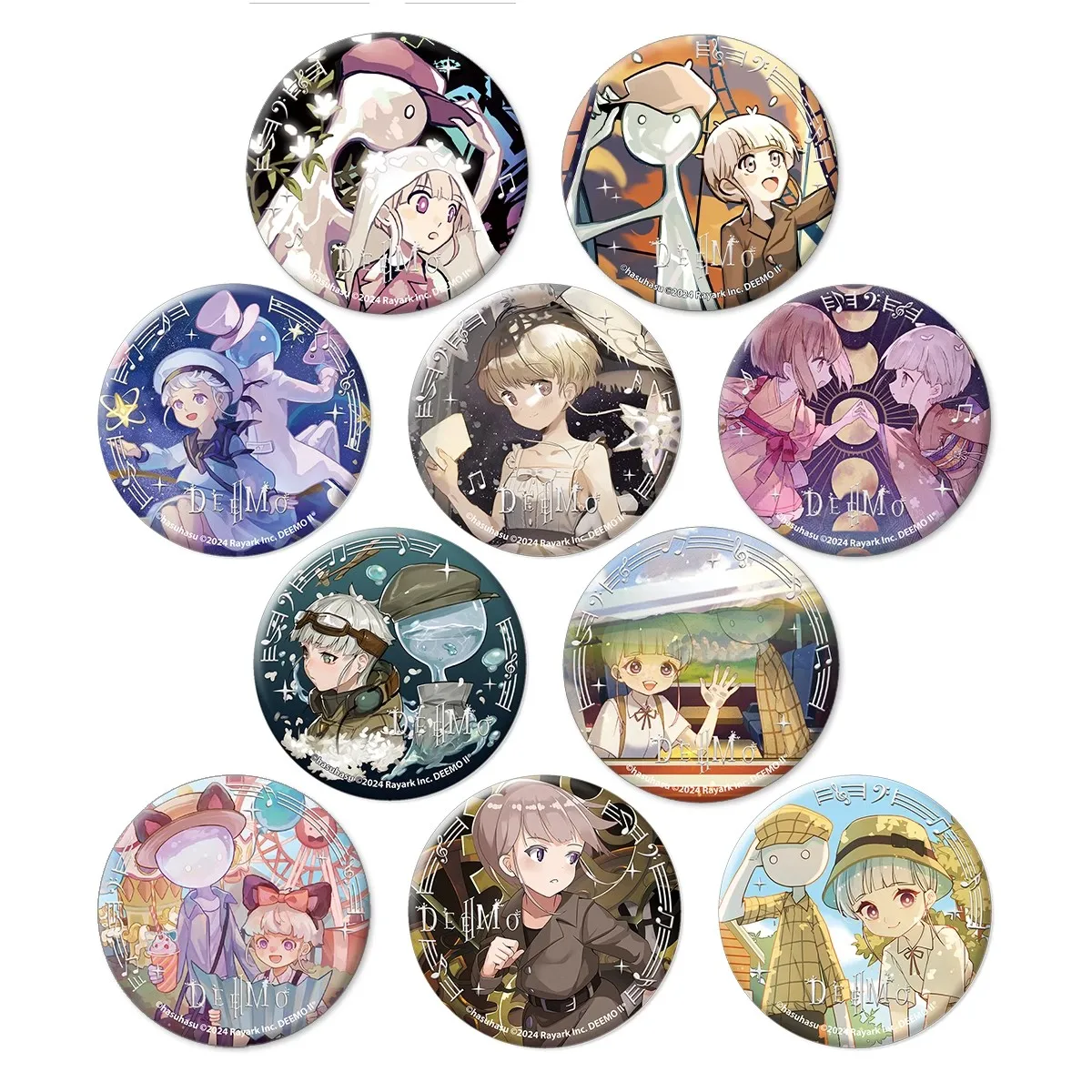 Официальная музыкальная игра DEEMO II Baji значок брошь заколка Косплей оригинальный