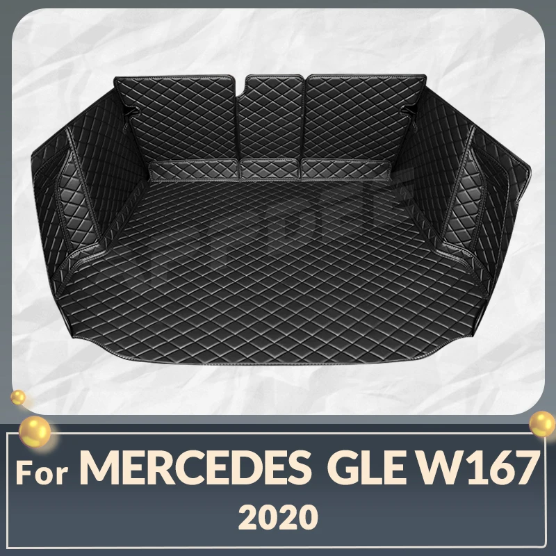 Коврик в багажник с полным покрытием для Mercedes Benz GLE Class W167 V167 350 450 580 2020