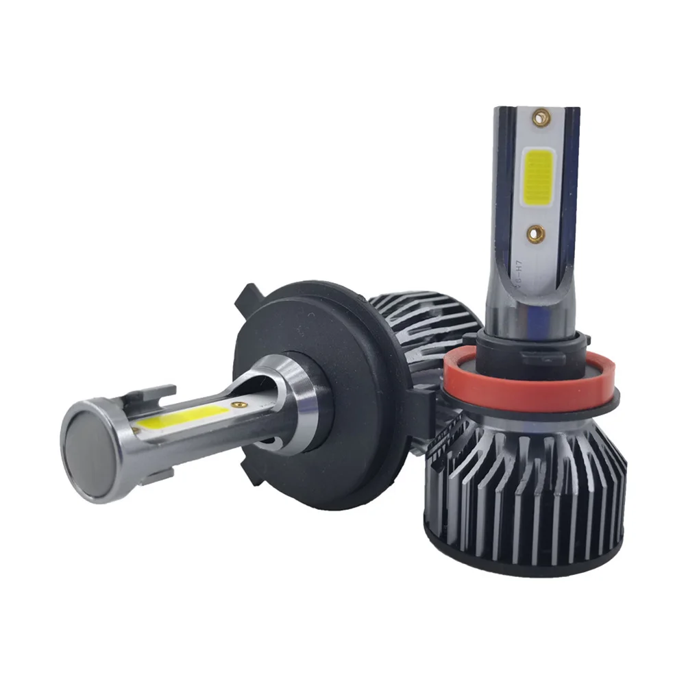 2 шт. автомобильные лампы для фар головного света 38 Вт H4/H11 IP66 3800 лм