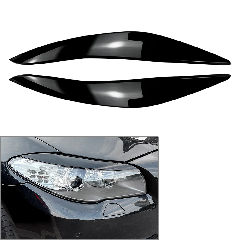 

2 шт., накладки на передние фары BMW 5 серии F10 F11 2011 2012 2013 2014