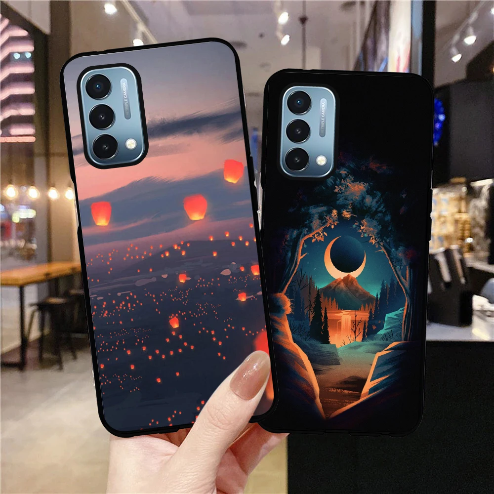 

Evening Scenery Case for Oneplus 9R 9Pro 6 6T 7T 7 Pro 8Pro 8T 5T Z 10T Nord N20 N10 CE 2 5G N100 10Pro Soft Back Cover Fundas