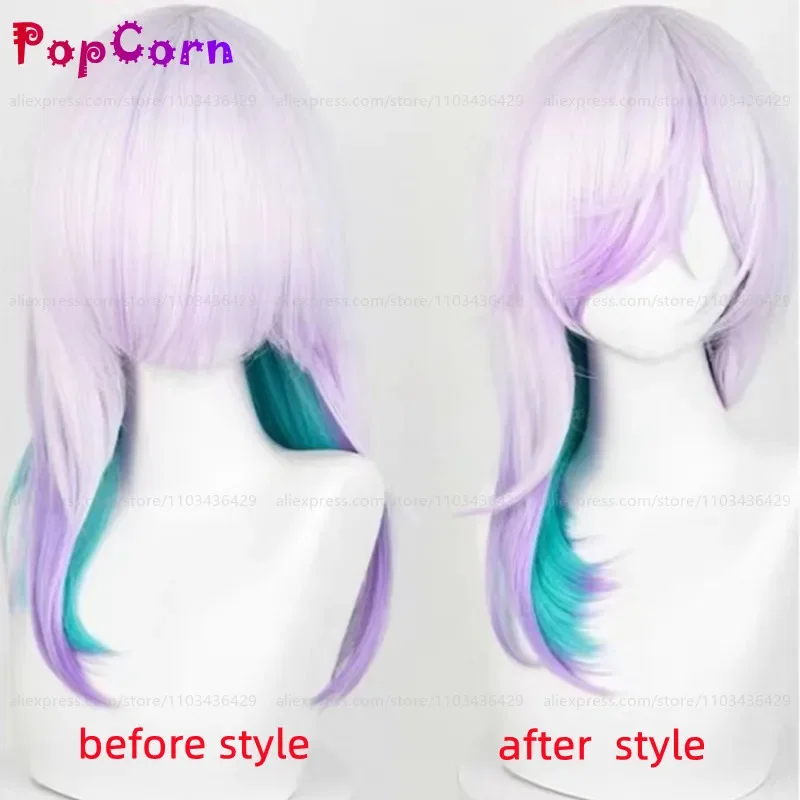 Высокое качество парик Ятонокими длинный 48 см косплей аниме парики термостойкие