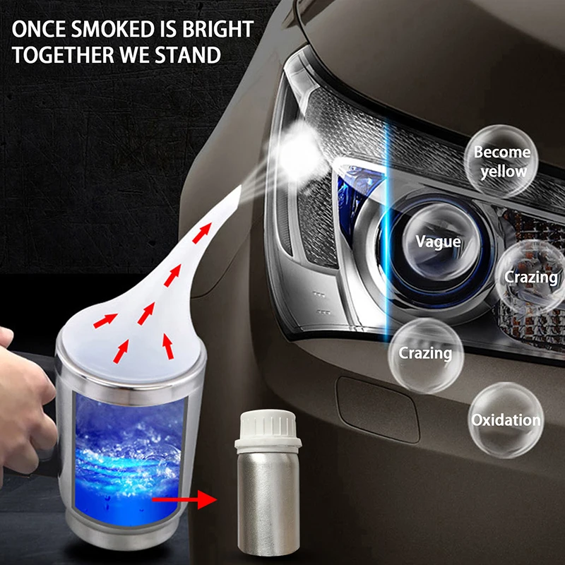 

100ml Universal Headlight Restoration Kit Car Headlamp Polishing Anti-scratch