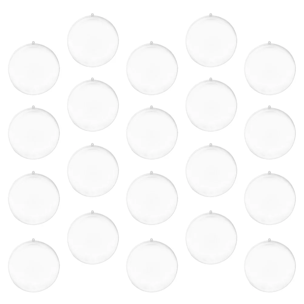 

Ornaments Clear Ornament Christmas Fillable Transparent Candy Decorations Wedding Baubles Decoration Empty Craft Fillabel Sphere