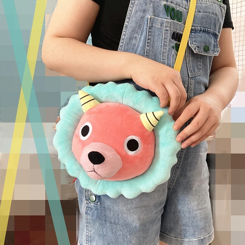 

Anime Spy×Family School Office Stationery Shoulder Bag Anya Forger Plush Bag Coin Wallet Purse Doll Storage Bag For Girls Gift