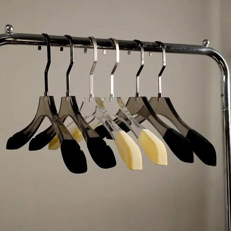 

10 шт./набор, толстые акриловые вешалки для одежды