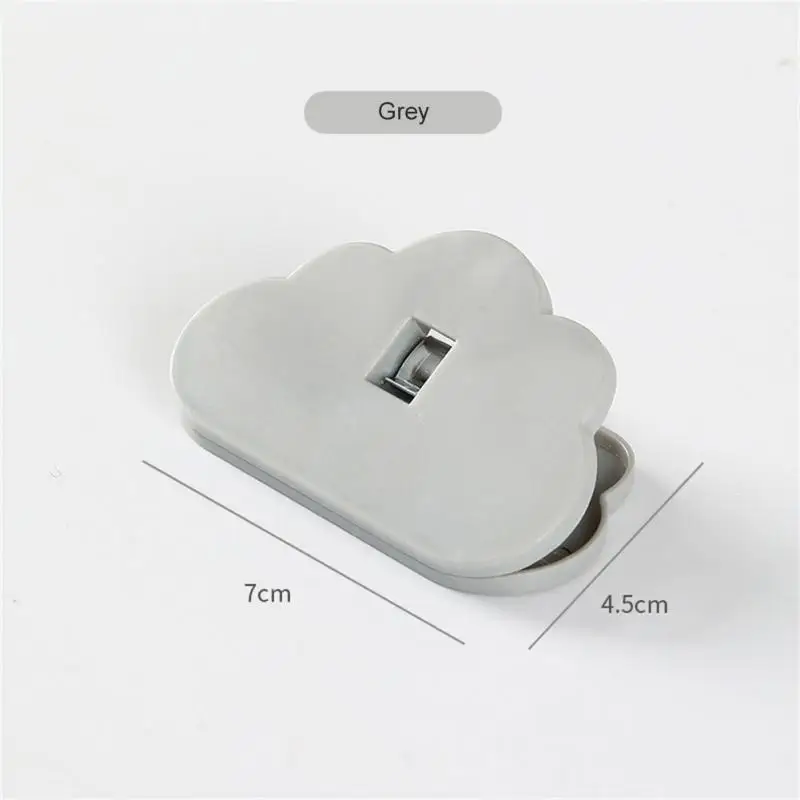 Портативные зажимы для сумок кухонные хранения закусок герметик в форме облака