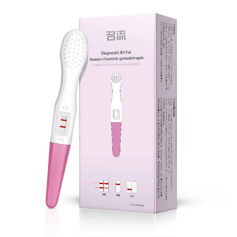 1 шт. самозаклеящиеся тестовые ручки HCG полоски для раннего тестирования на