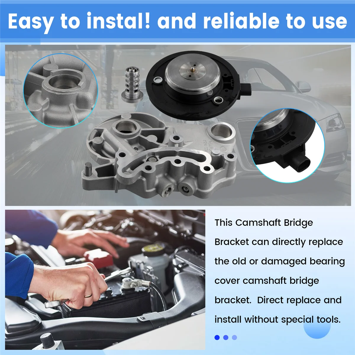 Комплекты кронштейнов моста распределительного вала автомобиля EA888 для VW Golf Passat