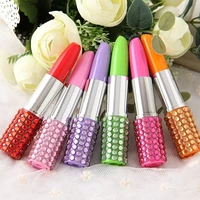 15 pcs korean version of the lipstick pen ball pen creative personality stationery shop wholesale price prizes small gifts