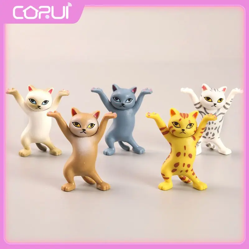 

Universal Cat Earphone Holder For AirPods 1 2 Headset Earphone Stand For True Wireless Headset PVC Earphone Accessories