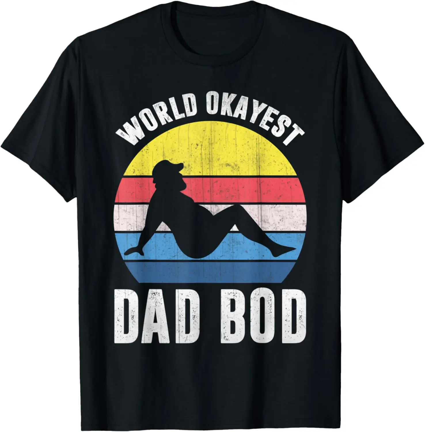 Мужская футболка World's Okayest Dad Bod