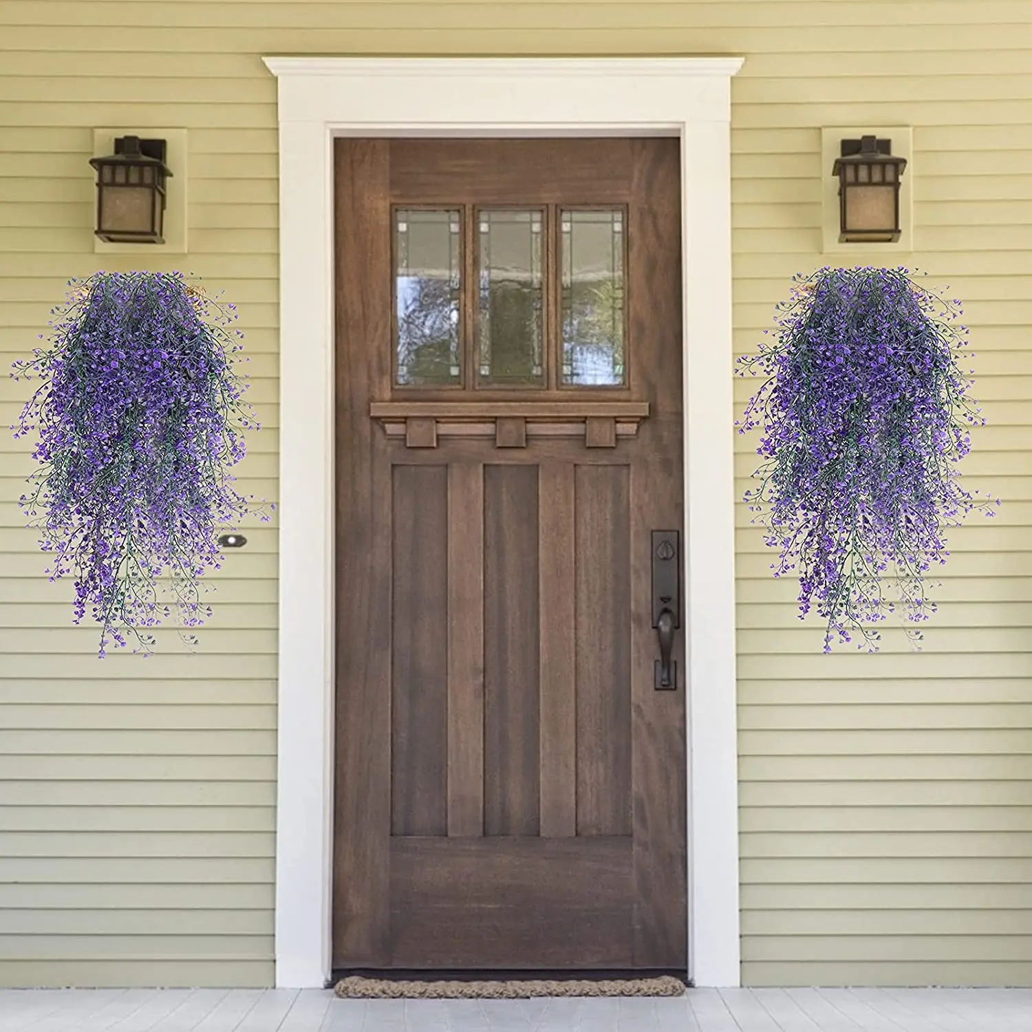 Подвесные Растения искусственный подвесной плющ пластиковая зелень для стены