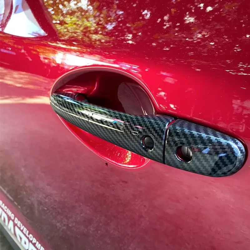 Фото Накладка на ручку двери (левая сторона) для Mazda 3, 6, CX-4, CX-5 – Декоративные элементы для экстерьера автомобиля №1